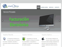 Tablet Screenshot of exeqtiva.com